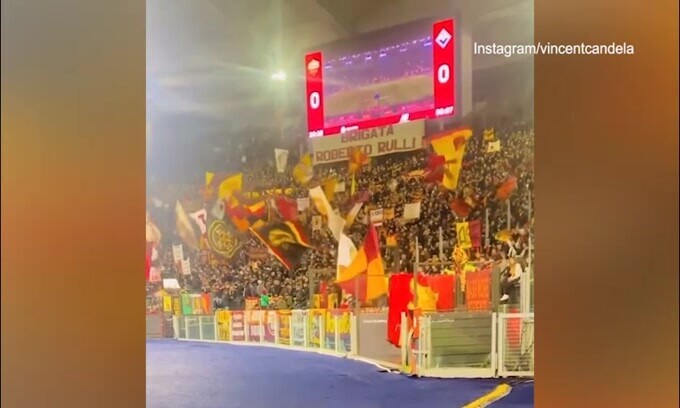 Prima la scaramuccia, poi il messaggio d'amore: Candela torna all'Olimpico