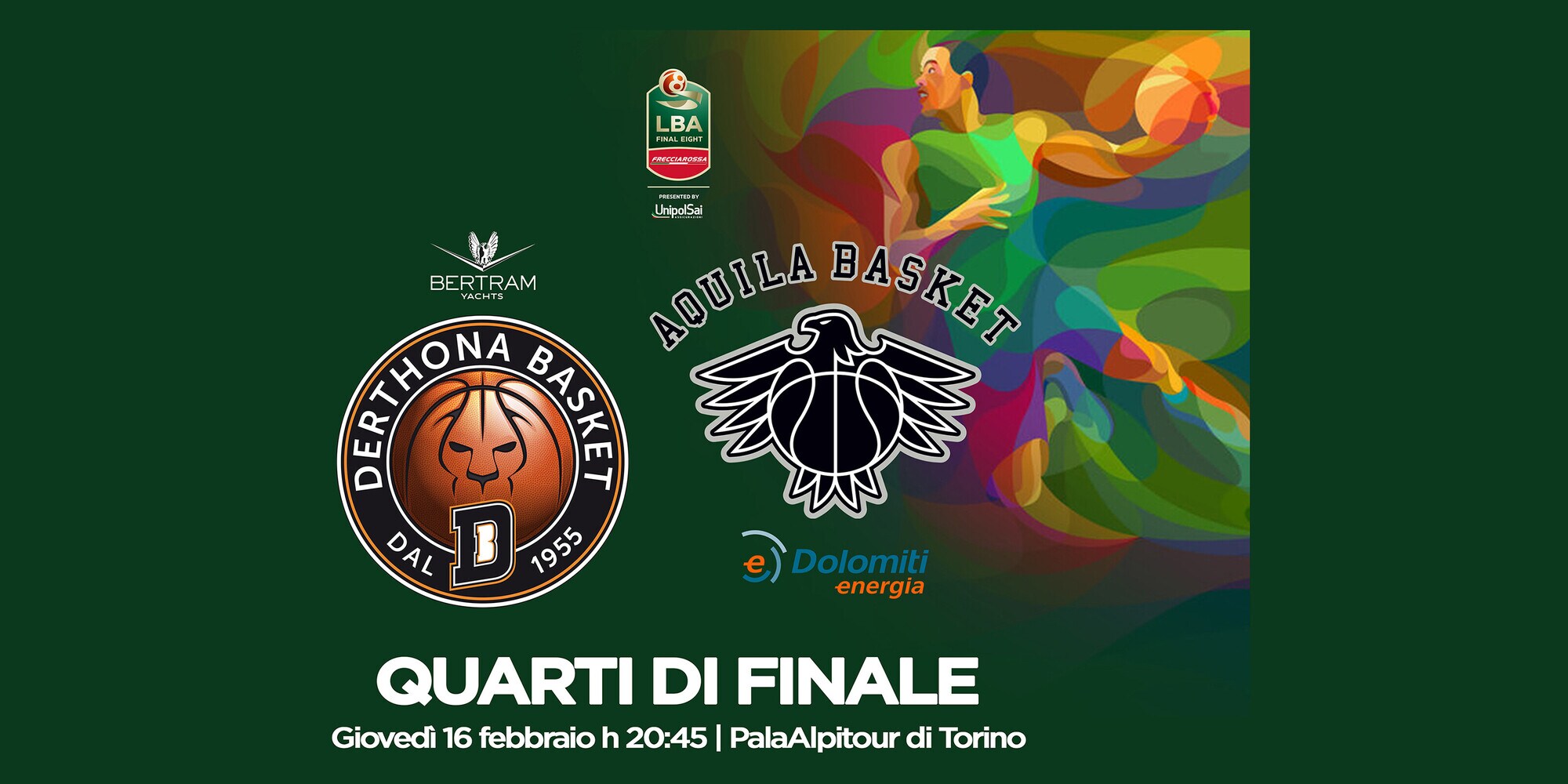 Frecciarossa Final Eight 2023: ai quarti di finale la Bertram trova Trento