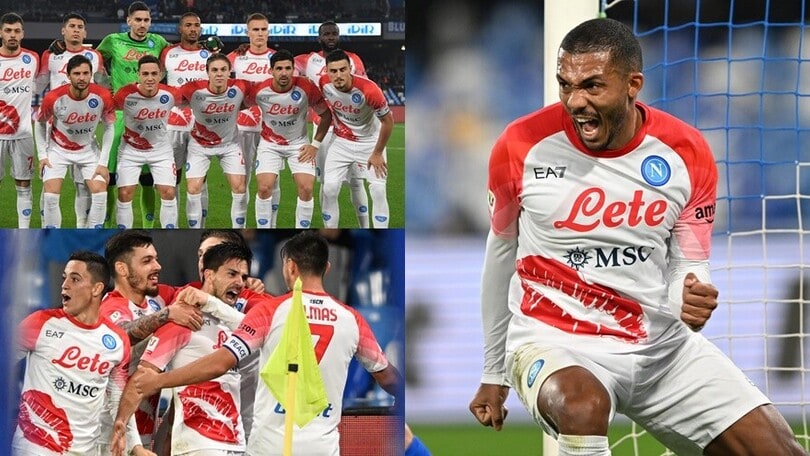 Napoli-Cremonese, la maglia di San Valentino debutta in Coppa Italia