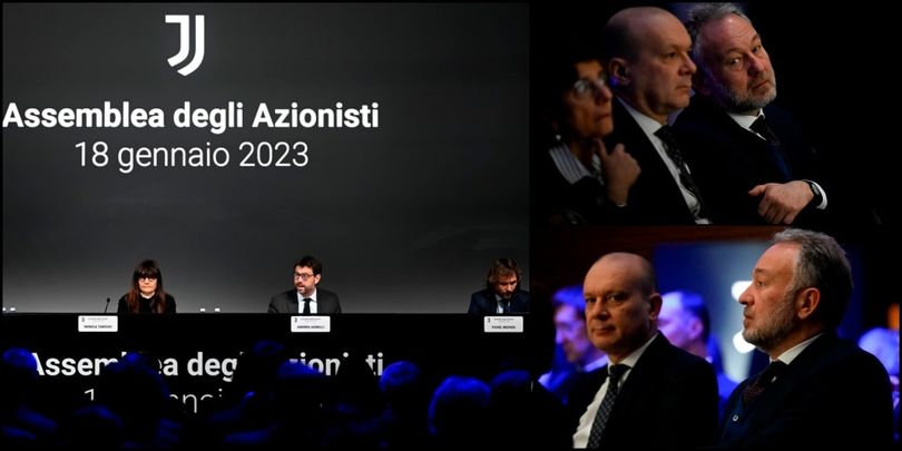 Juventus, le FOTO dell'assemblea dei soci: da Agnelli e Nedved a Ferrero e Scanavino
