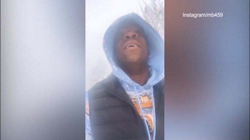 Balotelli nella neve: "Non è per noi neri, giuro!"
