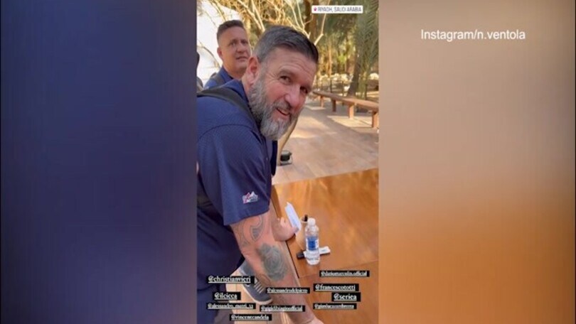Tra Totti e Del Piero sbuca Zambrotta: il parterre di Supercoppa è pesante