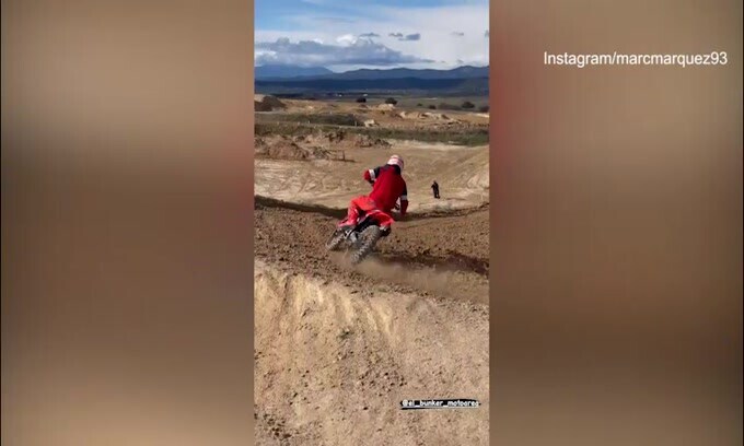 Motocross e sterrato: Marquez è scatenato!