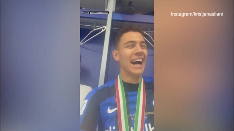 Inter, la felicità di Asllani: "Grazie Toro!"