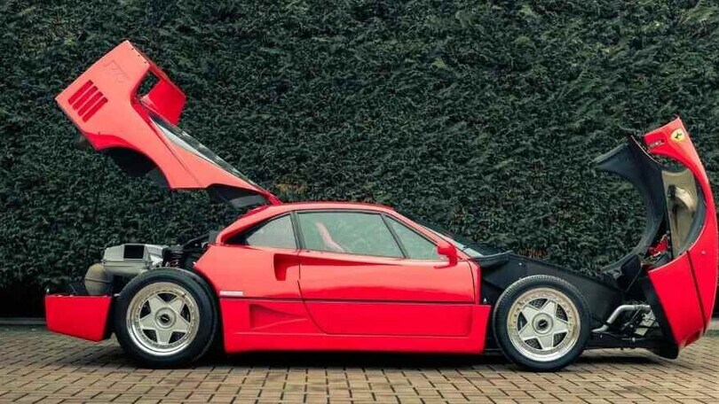 Toto Wolff e la sua Ferrari F40 del '90