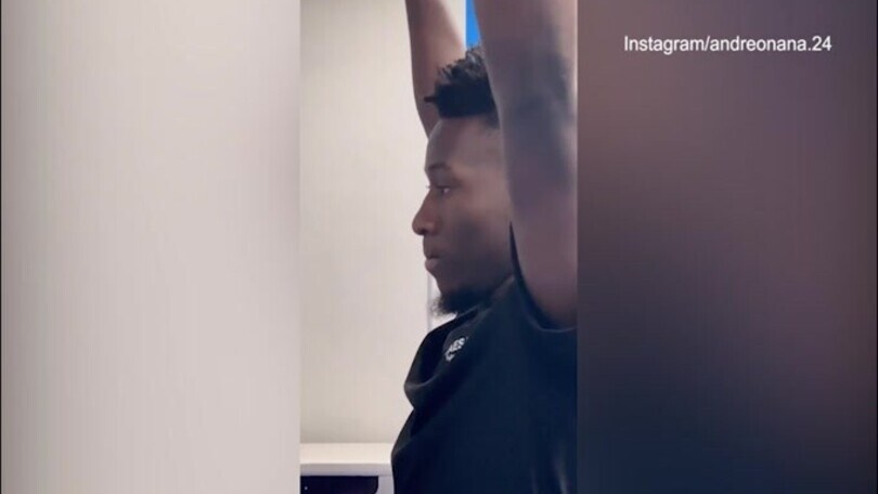 Inter, Onana no-stop: il video in palestra