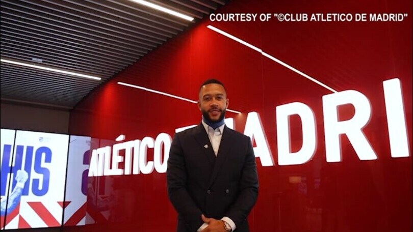 Atletico Madrid, ufficiale Depay: il video di presentazione