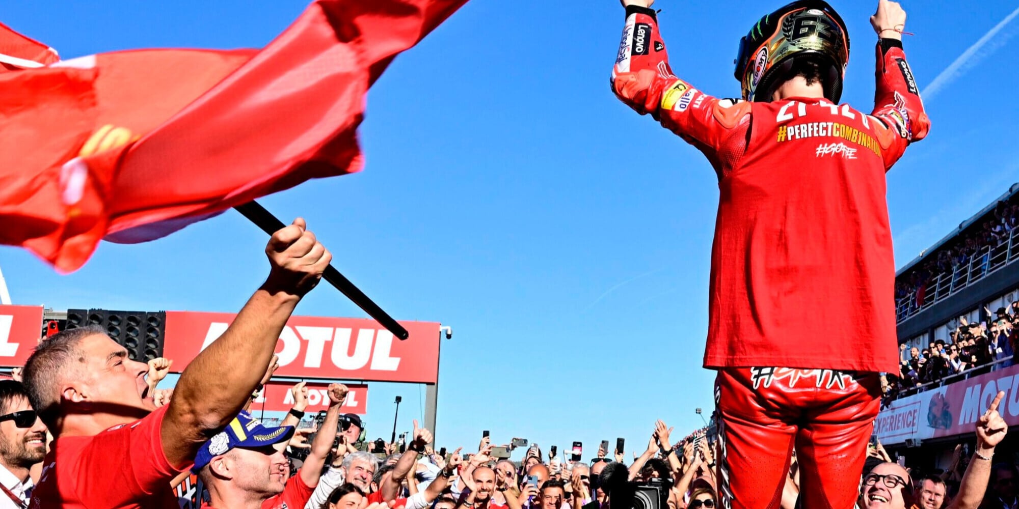 Ducati, trionfo Bagnaia diventa una serie: l'annuncio della MotoGP