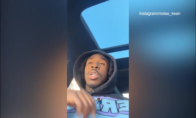 Juve, Kean è rinato: dopo il gol rap in auto