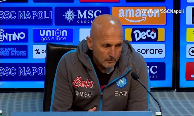 Spalletti: "Stop ai tifosi? Non so se è giusta la punizione"