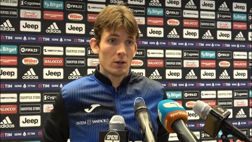 De Roon: "Il pareggio è giusto. Europa? La Juve non molla mai"