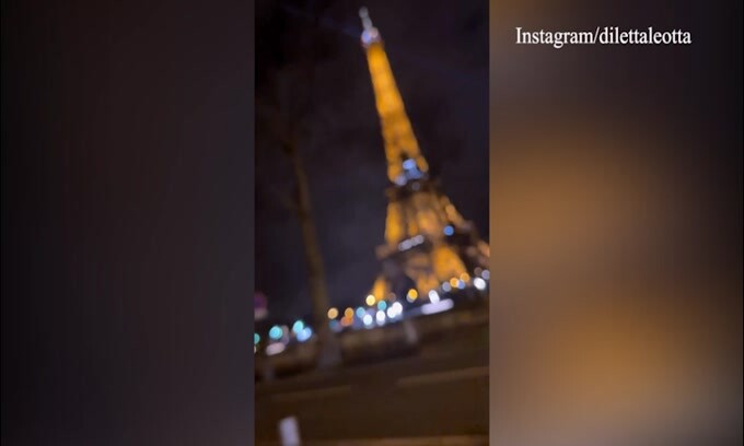 Notte a Parigi per Diletta Leotta