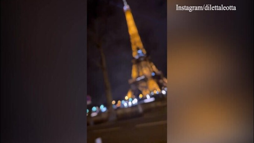 Notte a Parigi per Diletta Leotta
