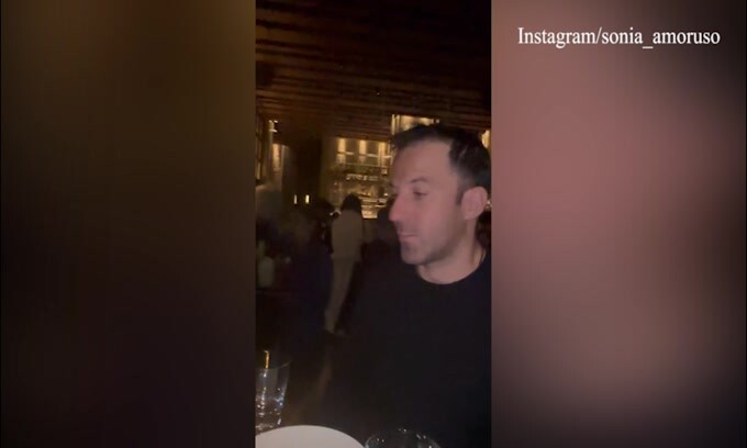 Cena a Madrid per Alessandro Del Piero