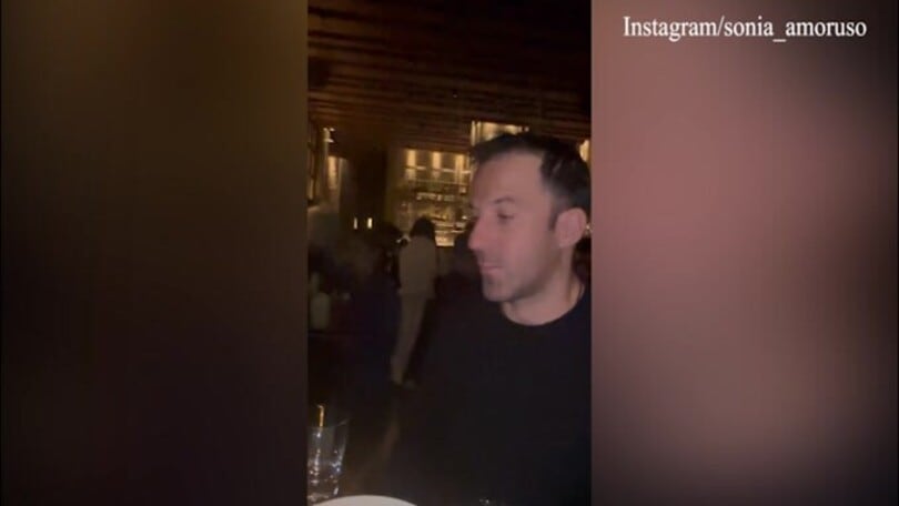 Cena a Madrid per Alessandro Del Piero