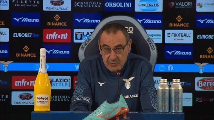 Sarri: "Anderson? Può giocare ovunque, Luis Alberto il più in condizione"