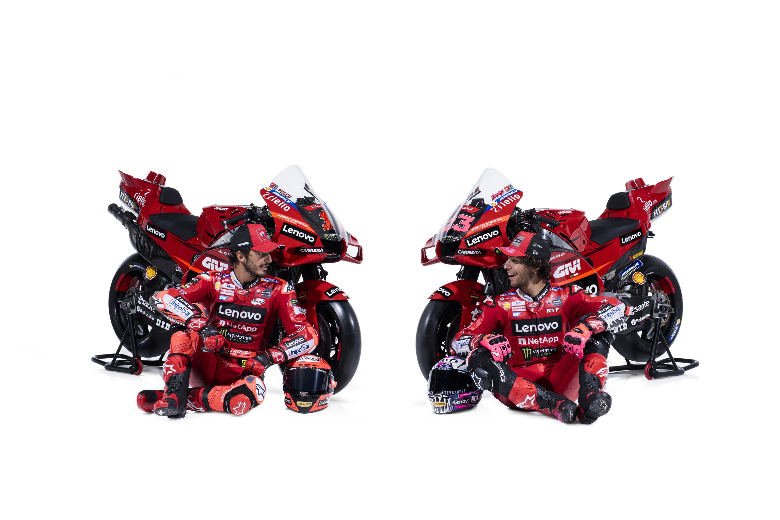 Ecco la Ducati di Bagnaia per il bis mondiale