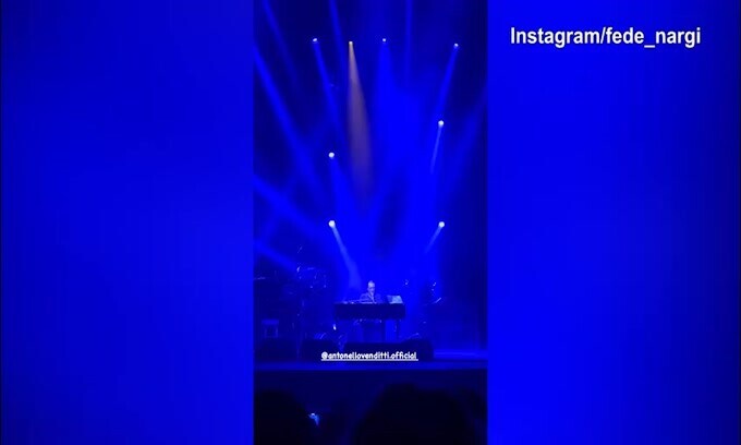 Concerto di Antonello Venditti, c'è anche Federica Nargi