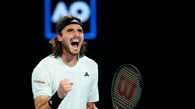 Australian Open, Tsitsipas batte Lehecka e vola in semifinale