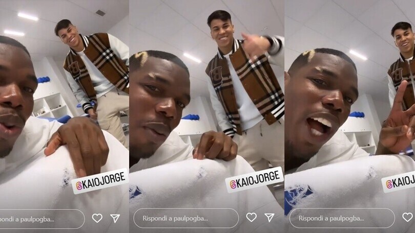 Pogba canterino: gli auguri social a Kaio Jorge sono uno show!