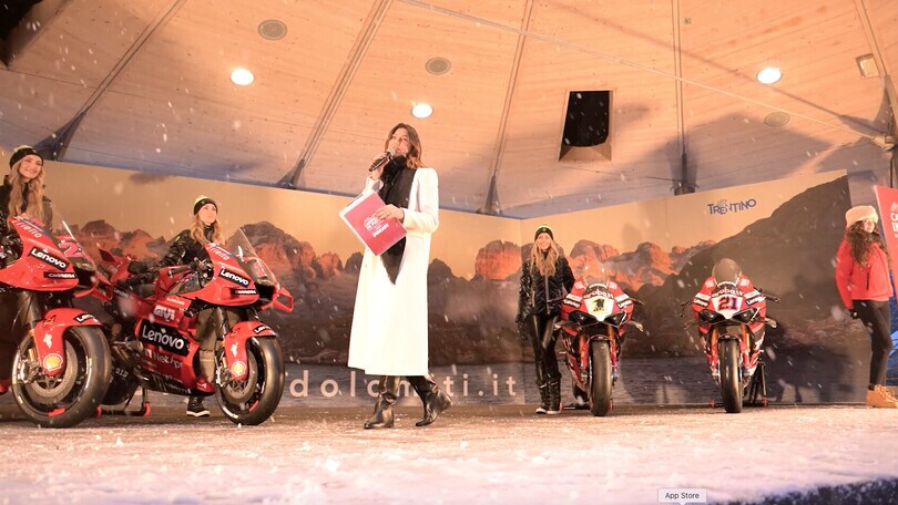 Madonna di Campiglio - Trentino: la Ducati fra la gente