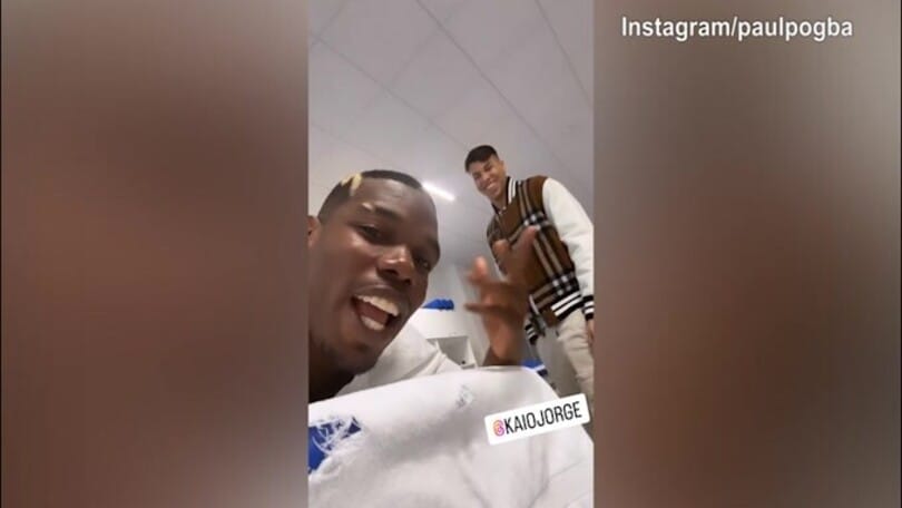 Pogba e gli auguri per Kaio Jorge: il brasiliano compie 21 anni