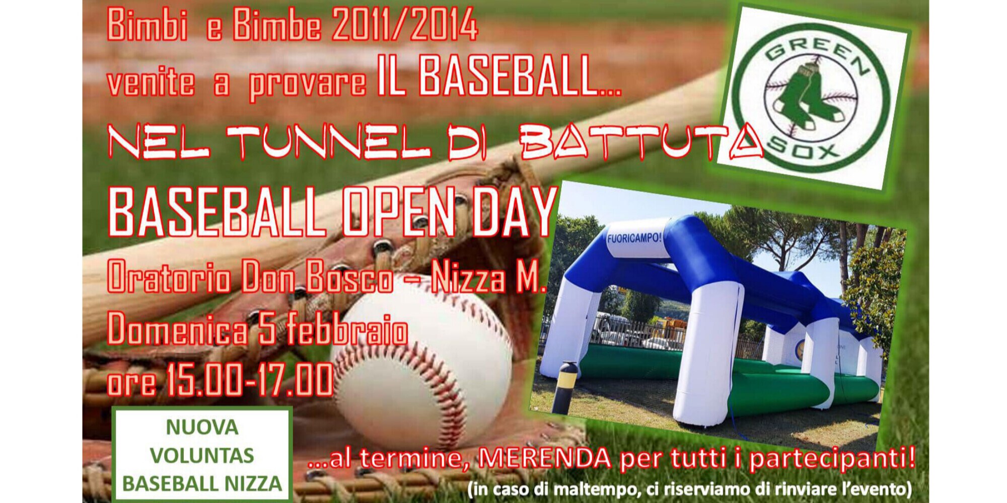 La Nuova Voluntas Baseball Nizza Green Sox pronta a scendere in campo