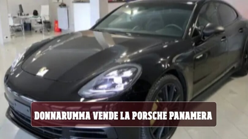Donnarumma vende la sua Porsche a un prezzo da capogiro