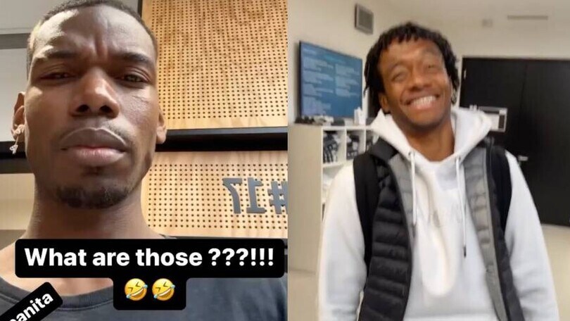 Pogba e Cuadrado se la ridono: è tutta colpa del look!