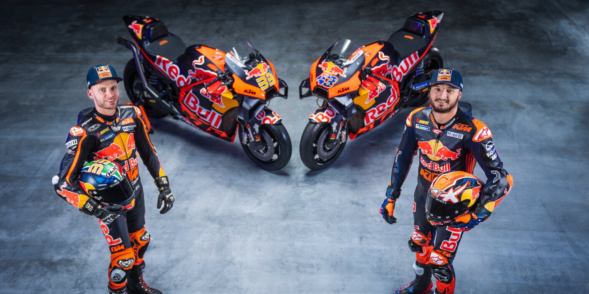 KTM 2023, le moto di Binder e Miller: la presentazione