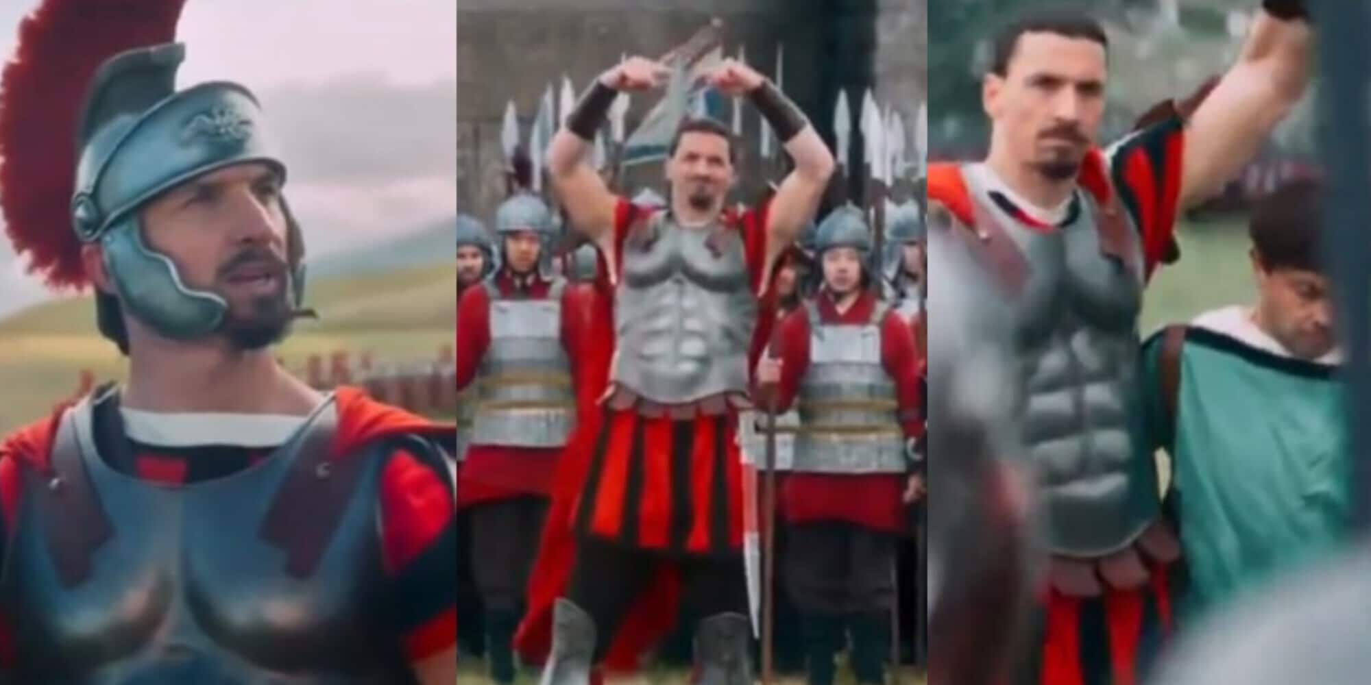 Ibrahimovic, Asterix e Obelix e l'infortunio sul set: cosa è successo