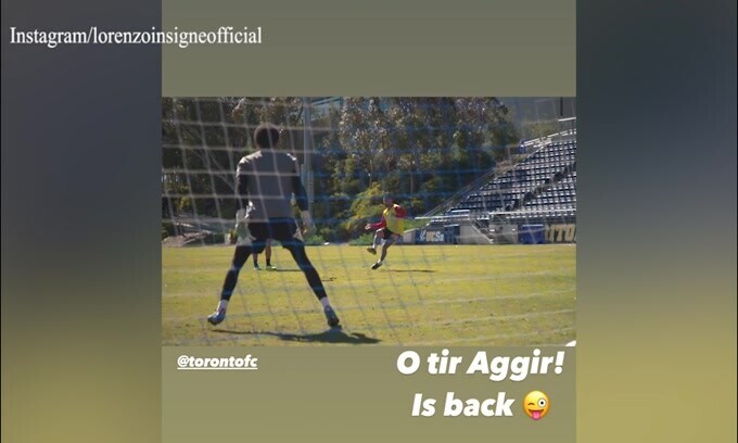 Insigne: o tir aggir è tornato