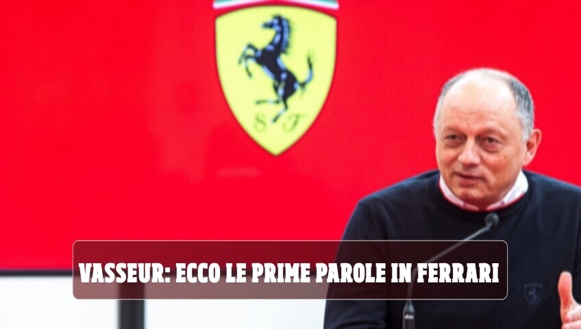 Vasseur gasa la Ferrari: "Qui si corre per vincere. Un Mondiale? Due!"