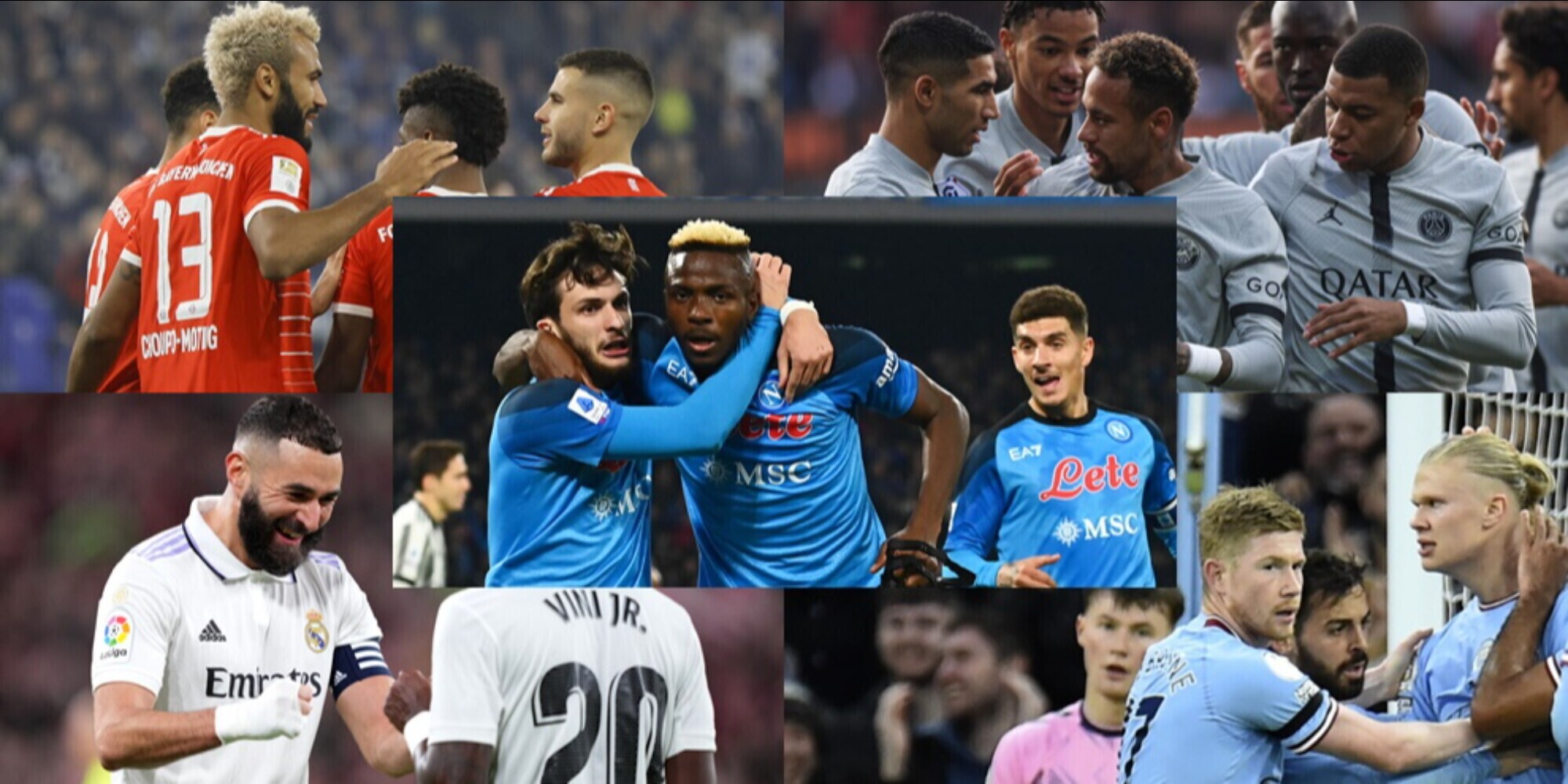 Champions League, le favorite per la vittoria finale per i bookmakers