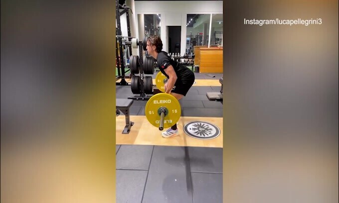 Eintracht o Lazio? Pellegrini si sfoga in palestra!