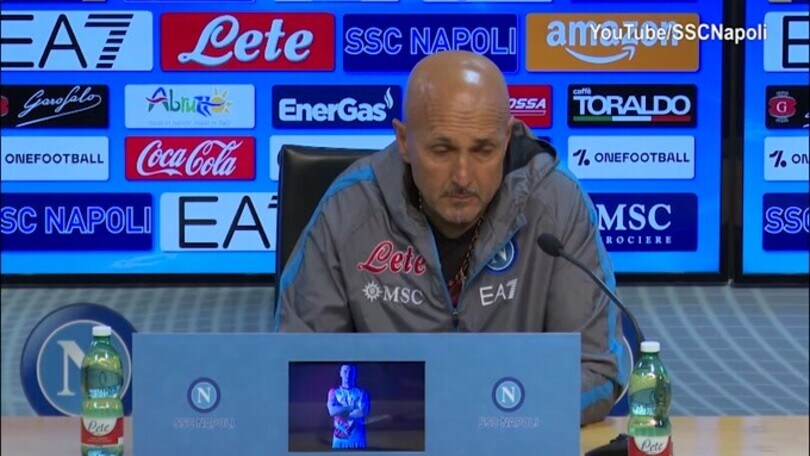 Spalletti: "Punti per lo scudetto? Non ero bravo in matematica"