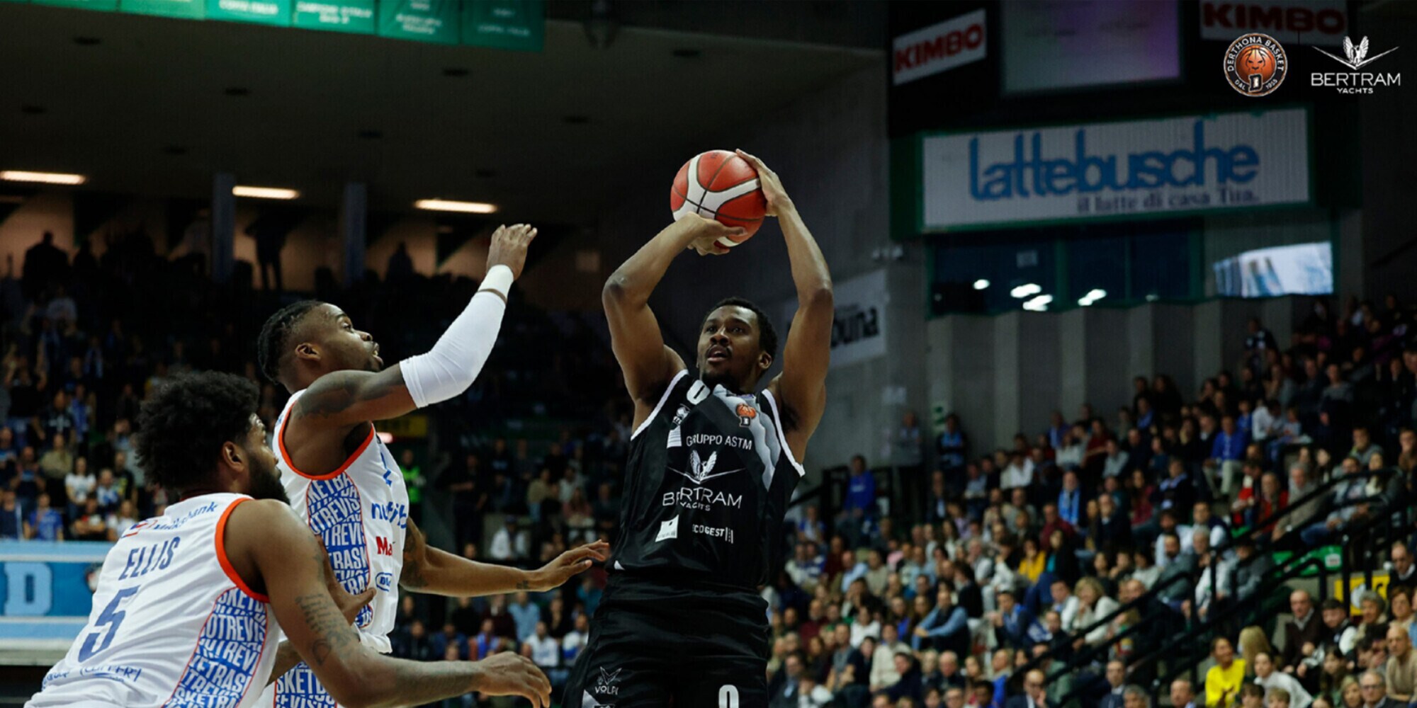 Il Derthona Basket passa a Treviso con autorità