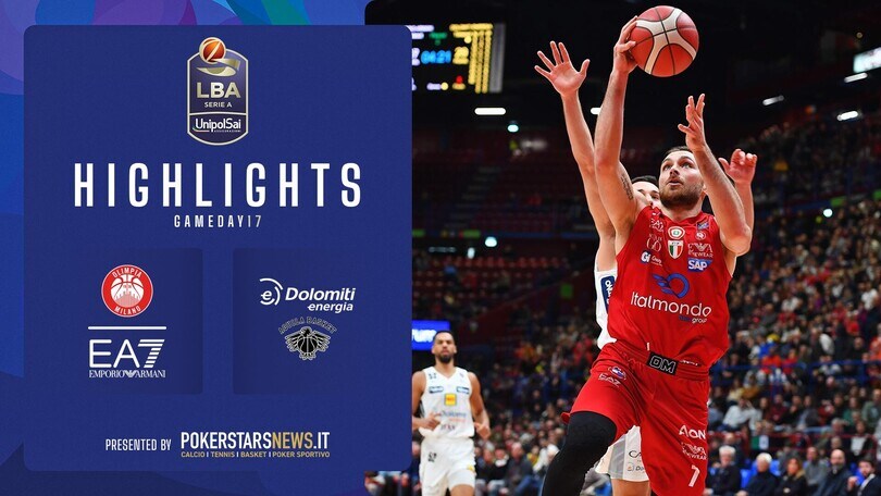 EA7 Emporio Armani Milano - Dolomiti Energia Trentino