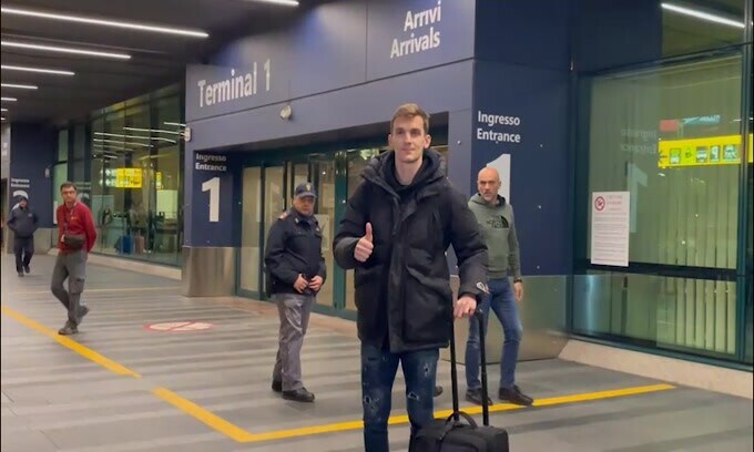 Roma, a Fiumicino sbarca Diego Llorente
