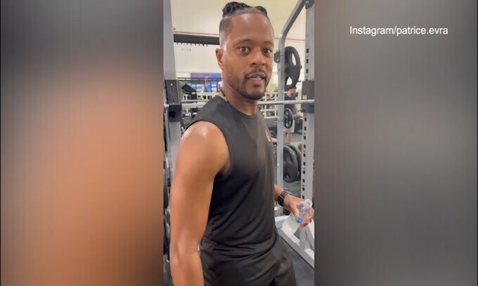 Evra trascorre il lunedì in palestra: il video social