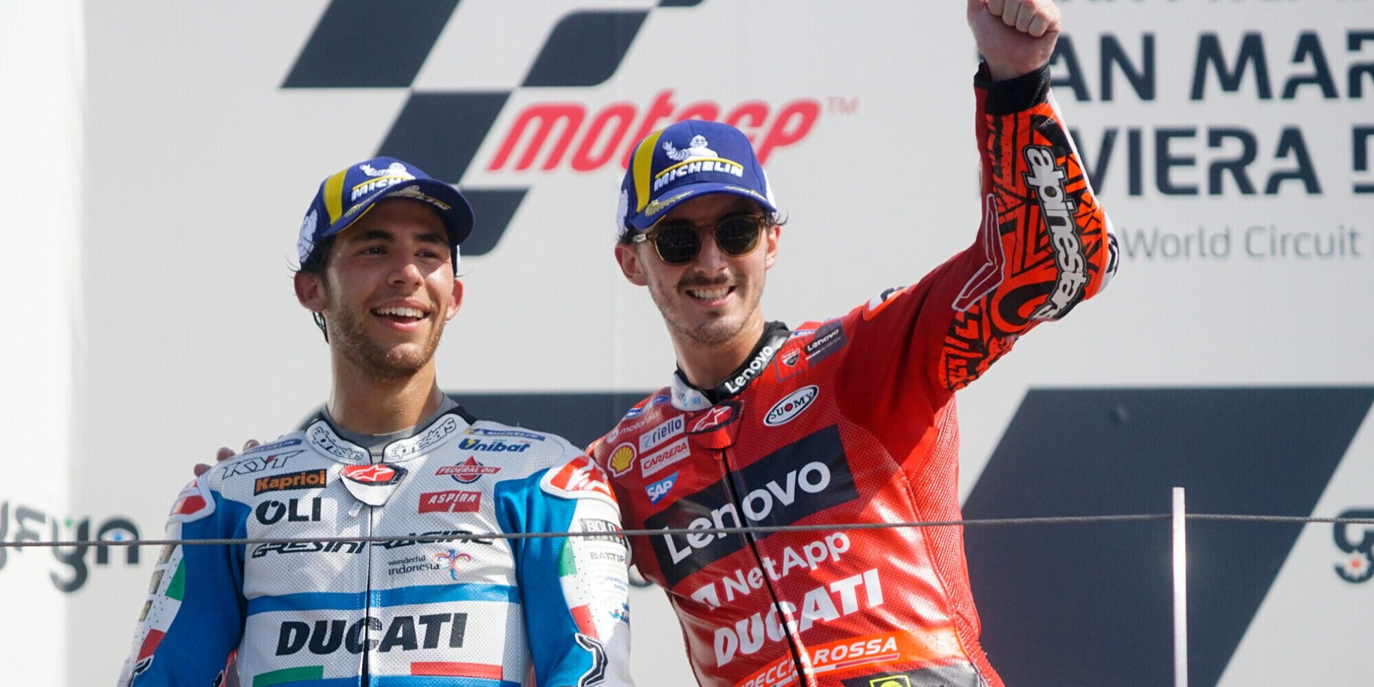 MotoGP Ducati, Bagnaia e Bastianini in coro: "Alleati nei test, poi..."