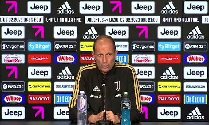 Allegri: "McKennie? Voleva andare via, rapporto con budget inglese è 1:4"