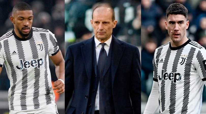 Juventus-Lazio, la formazione ufficiale di Allegri