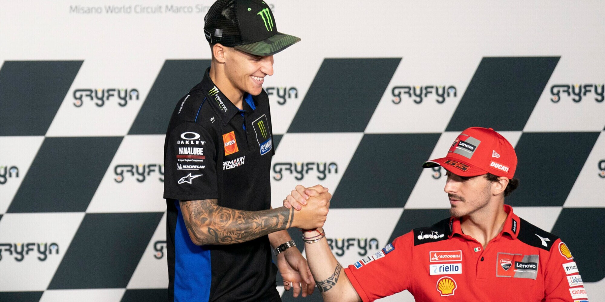 Quartararo, paradosso Bagnaia: "Ci manca il corpo a corpo in pista"