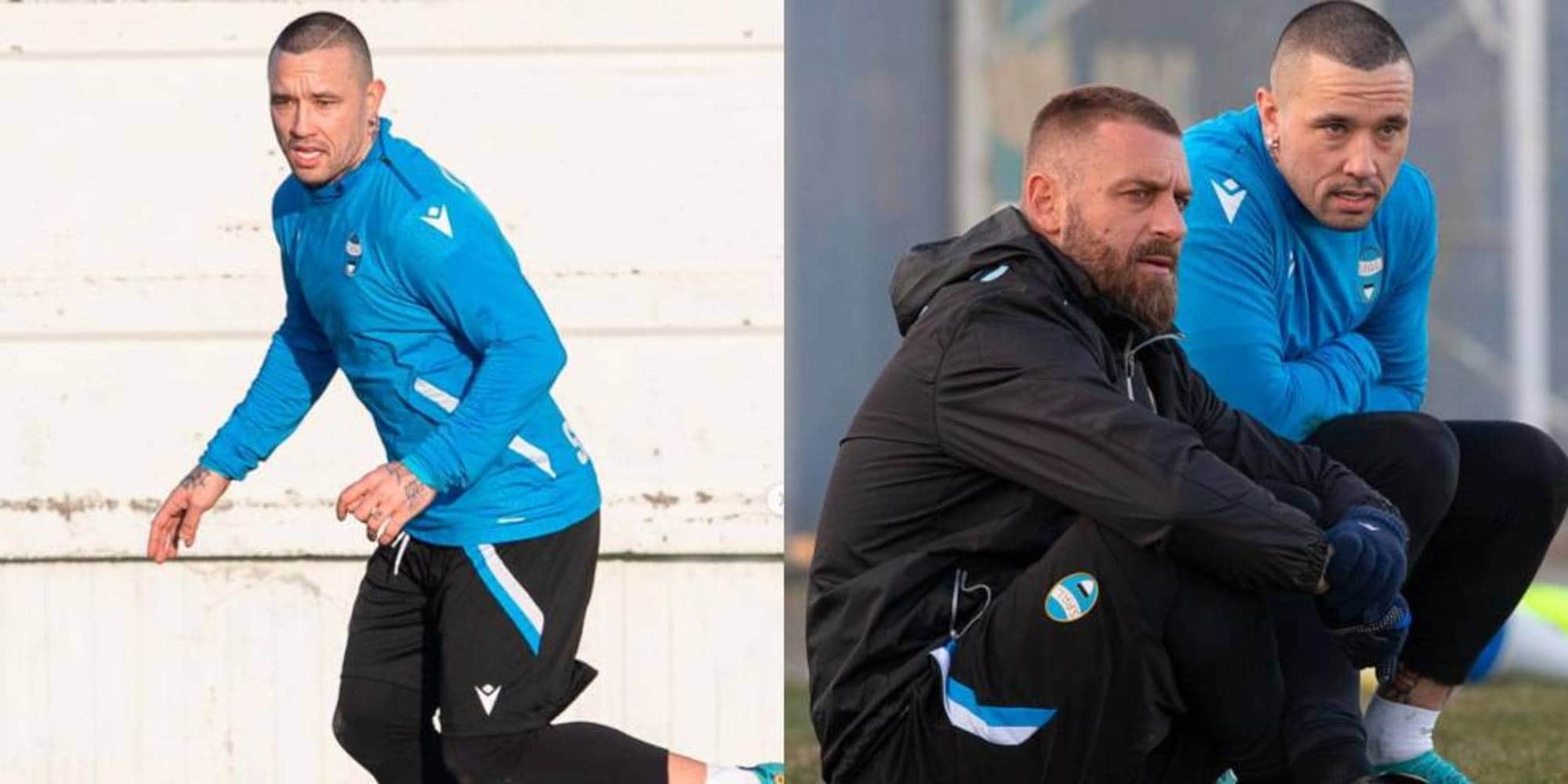 Nainggolan riabbraccia De Rossi alla Spal: "Non sono mai stato uno spacca spogliatoio"