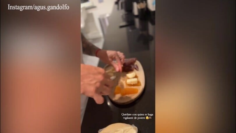Inter, Lautaro cucina per la moglie