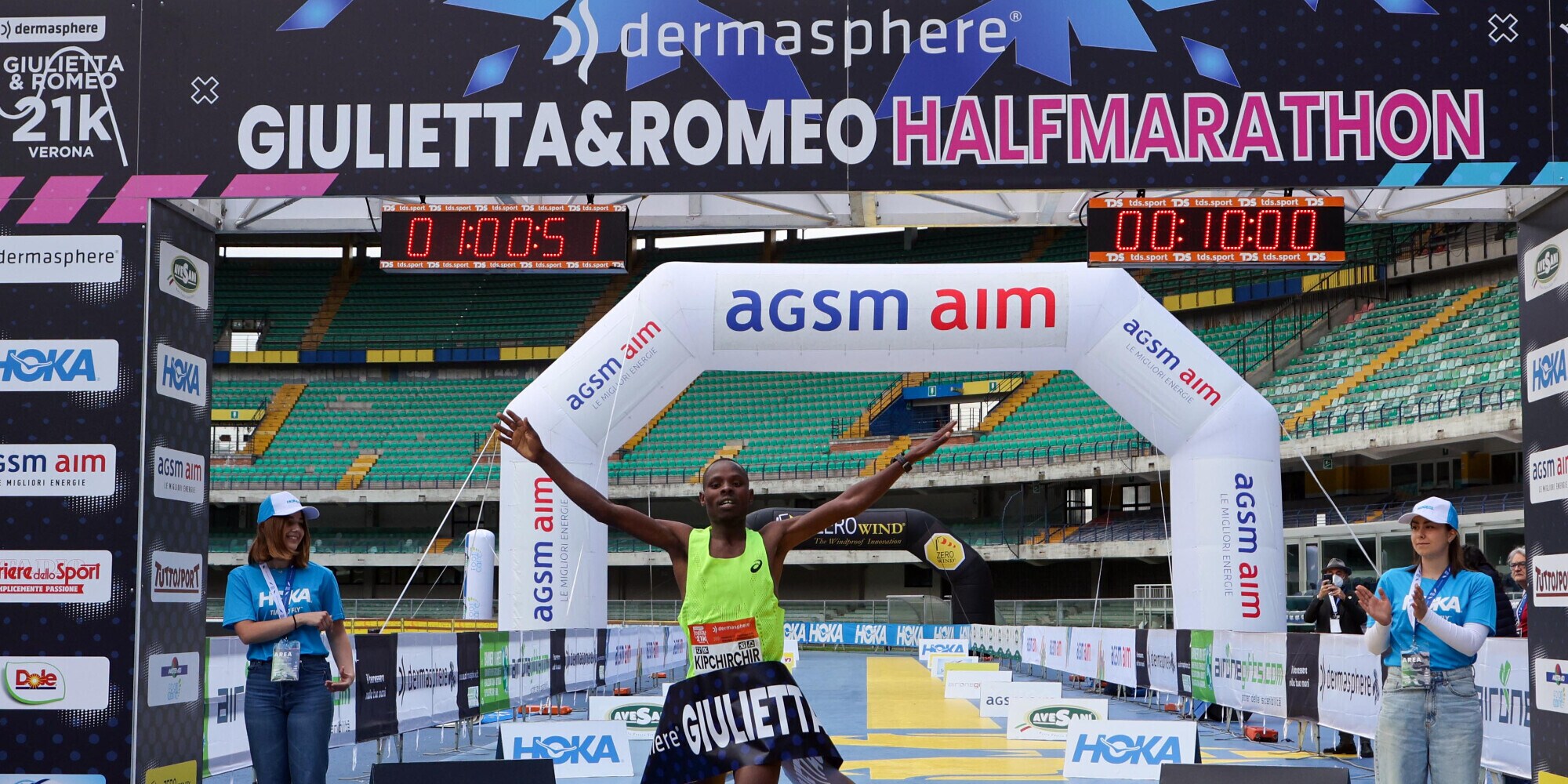 16^ CRAFT Giulietta&Romeo Half Marathon, un oro mondiale al via per il record