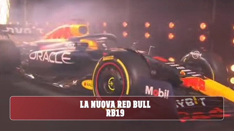 Verstappen svela la nuova Red Bull per il Mondiale 2023