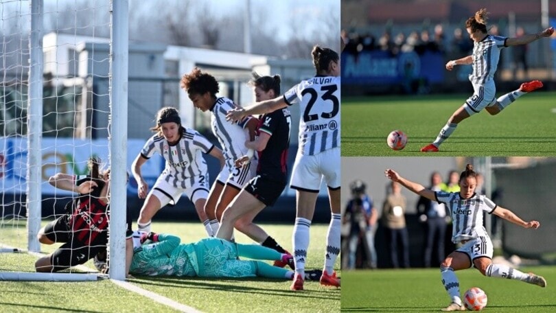 Juventus Women, sconfitta pesante contro il Milan: è 1-2