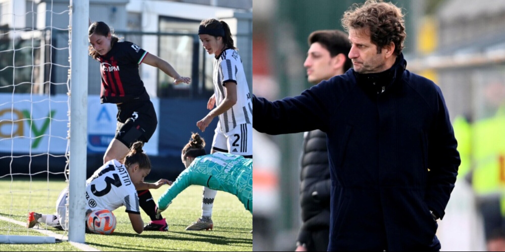 Juventus Women-Milan, Montemurro: "Rigore e rosso? Non parlo degli arbitri"